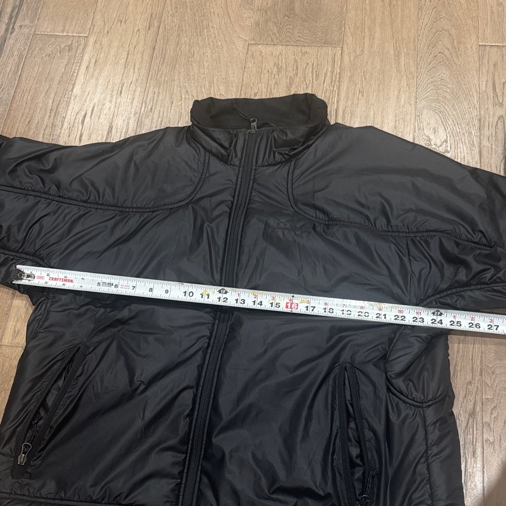 L.L. Bean Primaloft Jacket XL Black Brave the Elements Outdoor Quality Brand - Picture 8 of 12